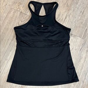 Kyodan Black Racerback Fitness Tank